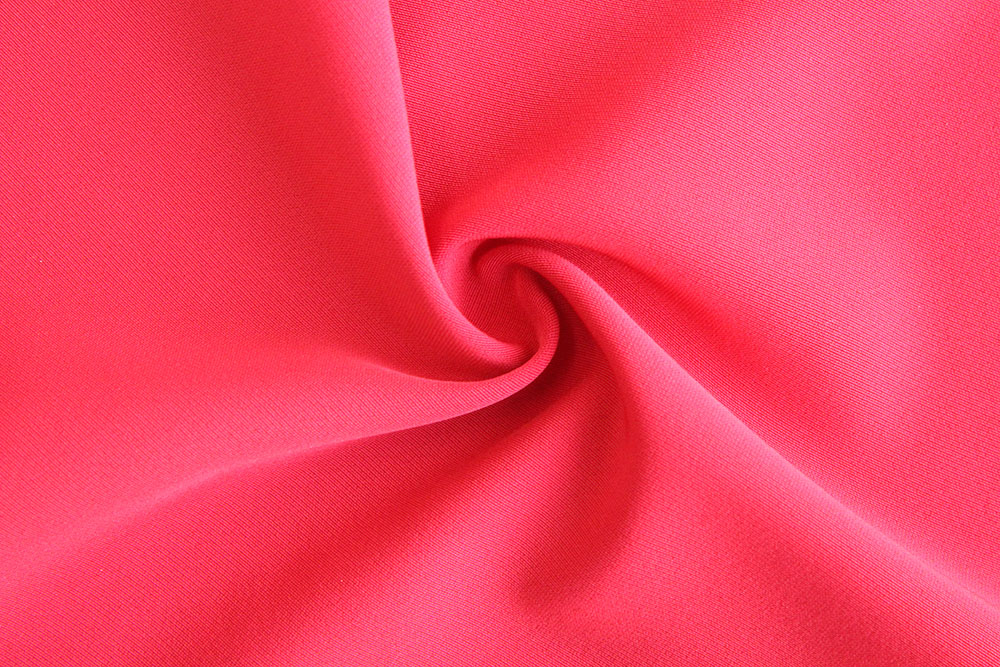 double twill poly stretch fabric